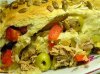 Как испечь рулет с тунцом?