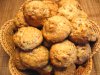 Как приготовить печенье с хурмой и орехами?